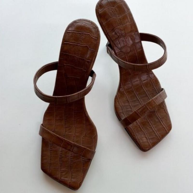 New ArrivalS Open Run Women S Summer Open Toe Heel Slipper Minimal Sandal