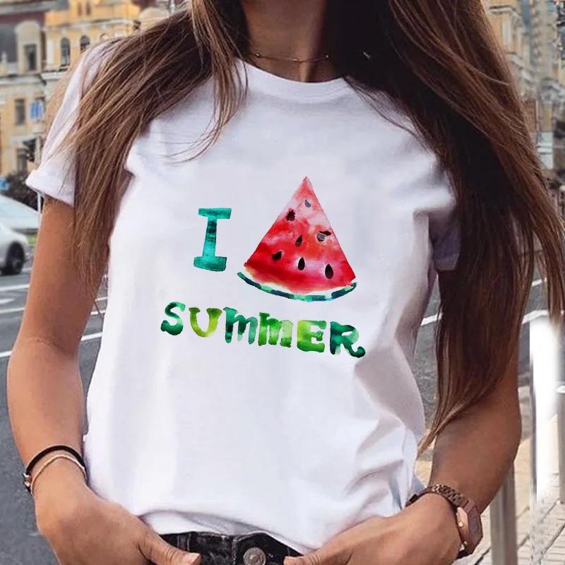 T-shirts Short Sleeve tee  femme Summer Female T- Harajuku Graphic t  Ladies Fashion Tops Tees tshirt
