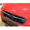 For SUBARU XV 2018     Styling Body Protect Detector ABS Chrome Trim Front Up Head Grid Grill Grille Panel 2pcs