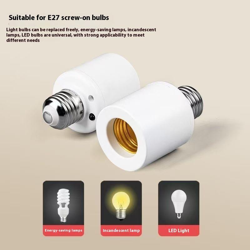 E27 60W Wireless Remote Control Smart Timer Switch Lamp Holder 110V 220V House Multi Light Baby Room Bedroom Timer Switch