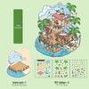 Micro Ink 3D Cartoon Decompression Stickers for DIY Miniature Scene Journals