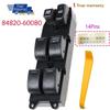 84820-60080 For Toyota Hilux Dual Cab LN167 Prado 90 Series Front Right Electric Power Window Switch Lifter Control Button Parts