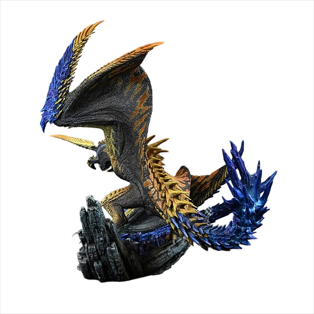 Capcom Monster Hunter Wilds Capcom Figure Builder Creator's Model: Thunder Dragon Le Dow, approximately H280 x W260 x D313mm, PVC