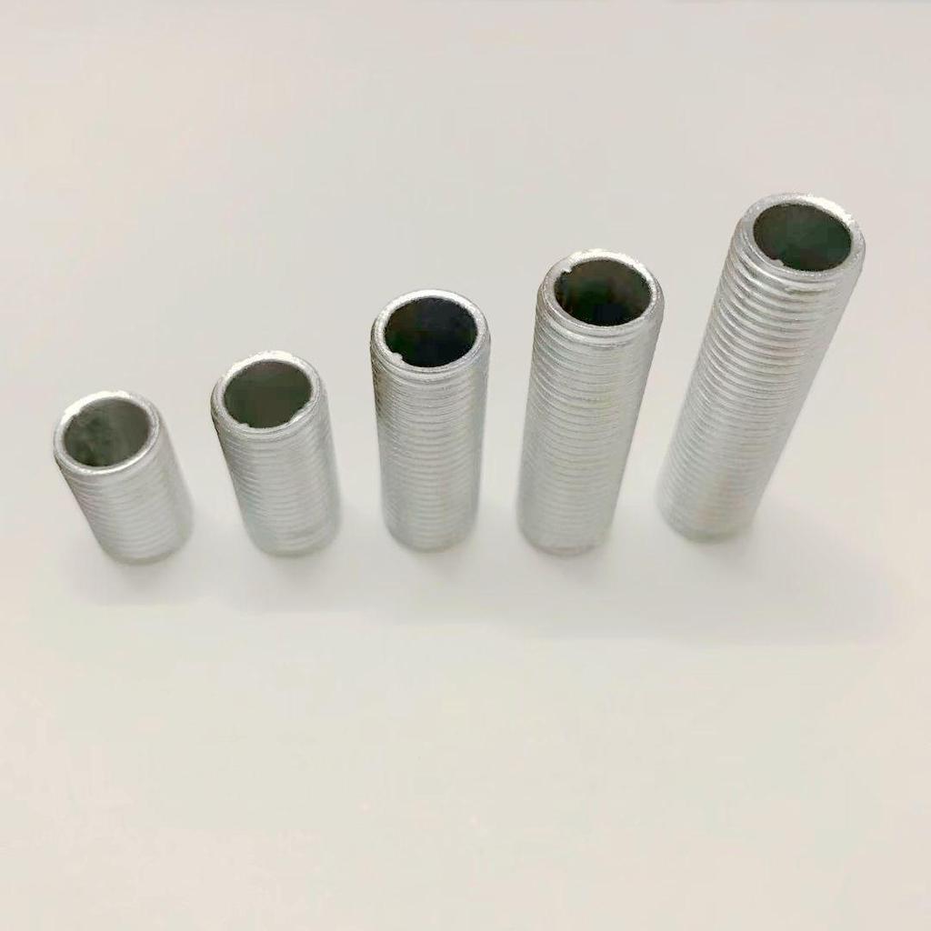 M10 Feingewinde Rohrverbinder, 8 mm Innen, Vollgewindestange, Leuchtenzubehör.