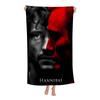 Horror TV H-hannibalS Microfiber Blanket Quick Drying Beach Towels Oversized Printing Super Absorbent Pool Towel Blanket
