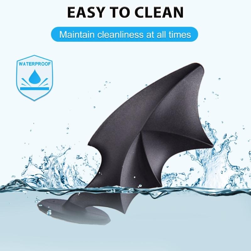 Eye Catching Devil Wing Stylish Adhesive Accessories for Motorcycle Riders Helmets Styles Enhancements, Easy Attachment,