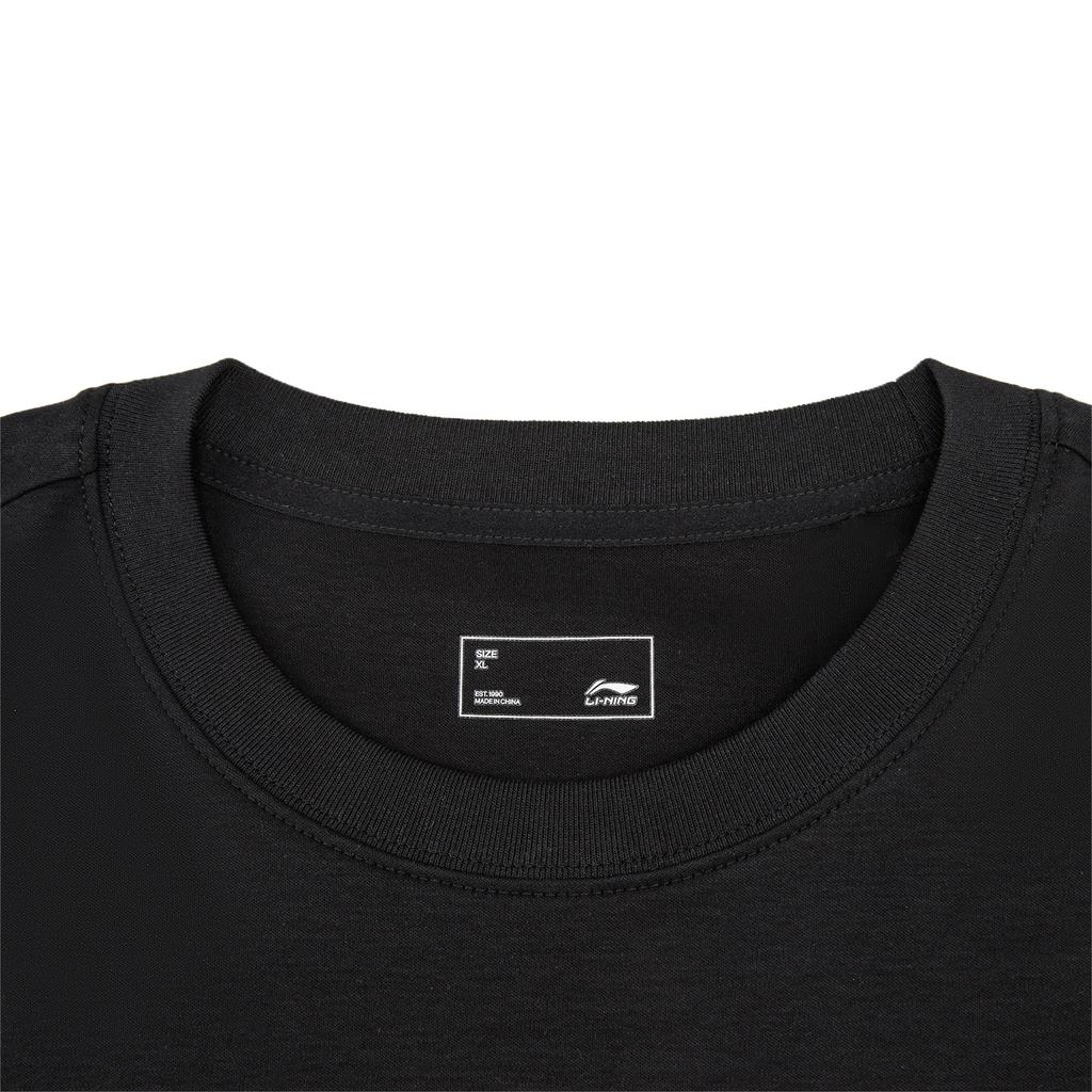 Li Ning Sports Lifestyle Series Quick-Dry Cool Round Neck T-Shirt Unisex Tops AHSW395-1