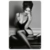 Sexy Girl Poster On the Wall, Metal Plaque