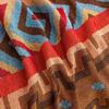 Azteken-Decke, Übergroße Boho-Kuscheldecke Sofabezug Doppelte Nutzung Picknickdecke Mit Quasten Sofa Bett Universell Dekorativ
