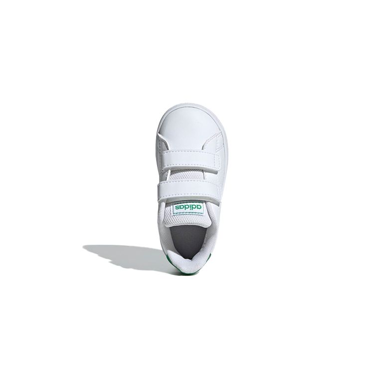 Adidas Advantage I White Green Baby Sneakers Cloud-White Legend-Ink EF0301