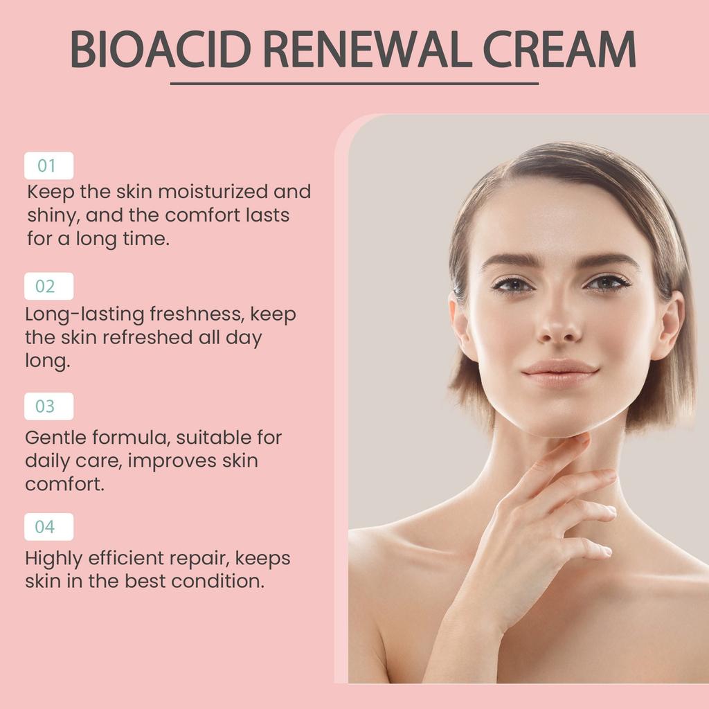 Acne Cream Gently Cleanses Pores, Moisturizes And Smooths The Skin. Moisturizing Care Cream