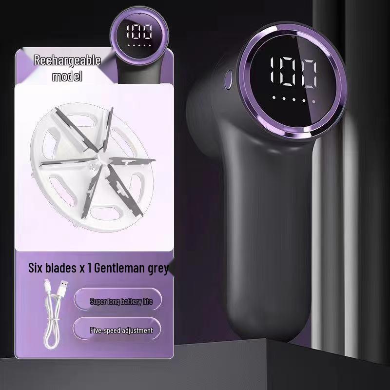 Rechargeable Sweater & Fabric Shaver - Lint & Hair Ball Remover for Household Use