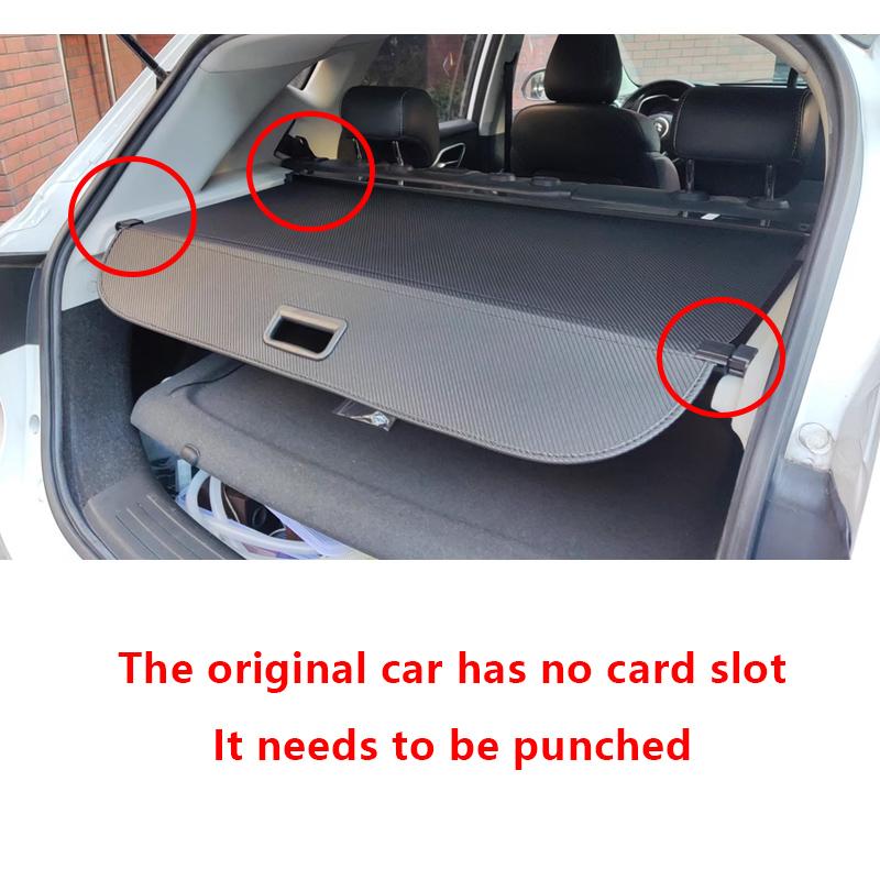 For MG ZS ZS11 2017 2018 2019 2020-2024 Car Trunk Cargo Cover Luggage Tray Curtain Storage Shield Partition Mat Car Accessories
