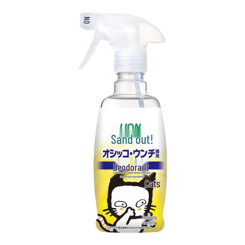 Спрей-дезодорант для кошачьего туалета Lion Pet Cat Urine & Litter Deodorizer Spray
