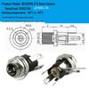 DC 5.5 X 2.5 Plug To 3.5MM Male and 2.1 Round Female Socket Wire Connector