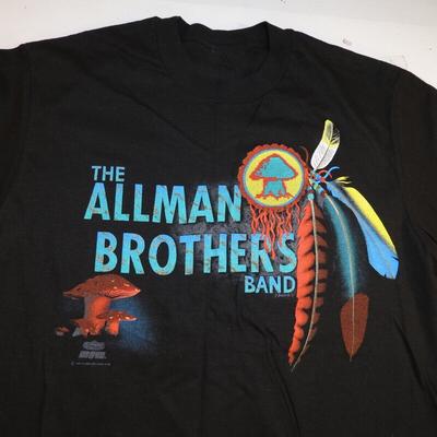 1991 Koncert THE ALLMAN BROTHERS BAND Czarny Koszulka Wszystkie Rozmiary Koszulka Unisex