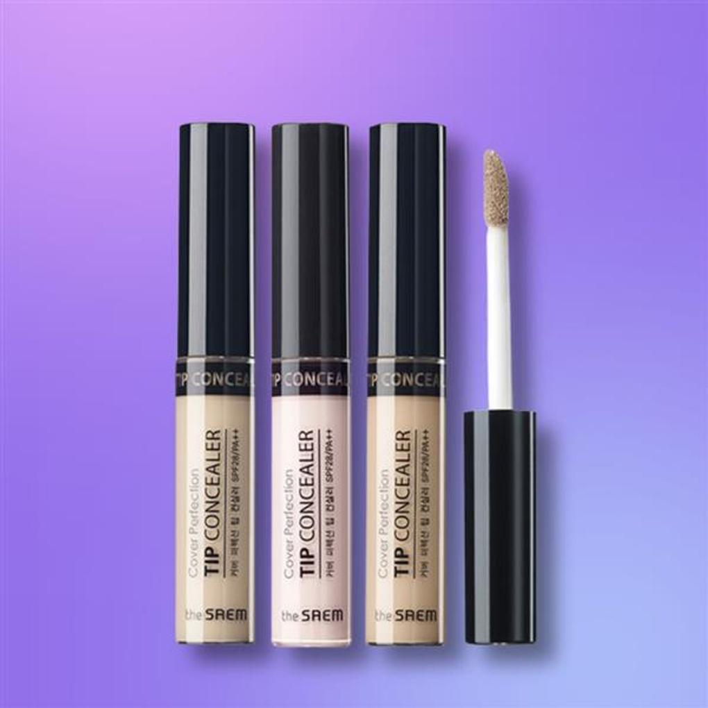 Skinfood Berry Moisture Sunscreen + Tip Concealer + Hanamori UV Sheer Pressed Powder No. 20 Transparent Makeup