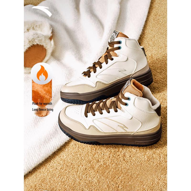 ANTA Women s Street Rebel 3 Warm High-Top Skate Shoes 38