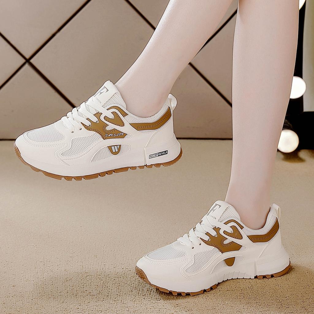 2025 summer new sports running shoes female students Korean version of street shooting versatile casual shoes lightweight soft-soled Forrest Gump