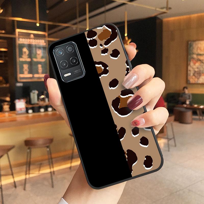Leopard Phone Case for OPPO Realme GT 2 Pro X2 Pro XT C25S 8 7 6 Pro 6i GT Master C3 C21 C21Y C11 X3 SuperZoom
