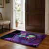 LInvader Zim Anime Floor Mat Soft Flannel Absorbent Mat Non-Slip Rug Home Bedroom Bathroom