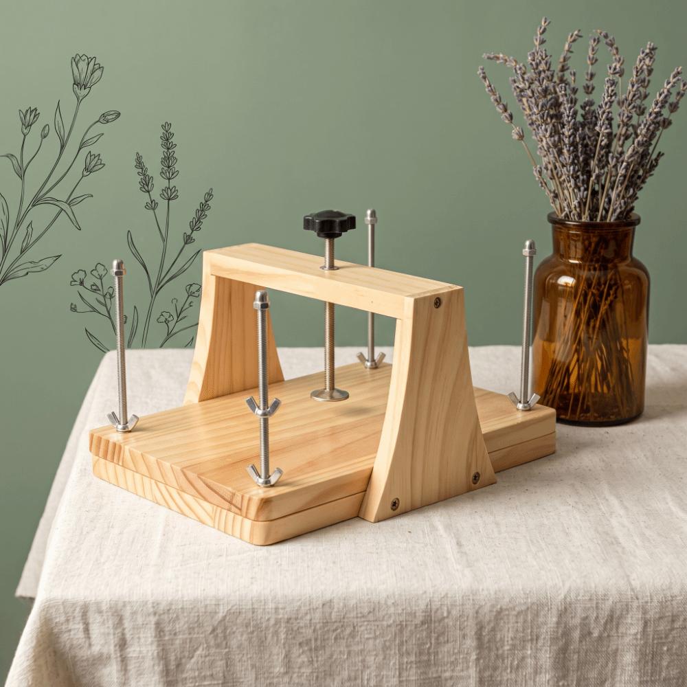Große Holzprägepresse Handgemachtes DIY-Kunst-Trockenblumen-Bastelwerkzeug zur Trockenblumenkonservierung