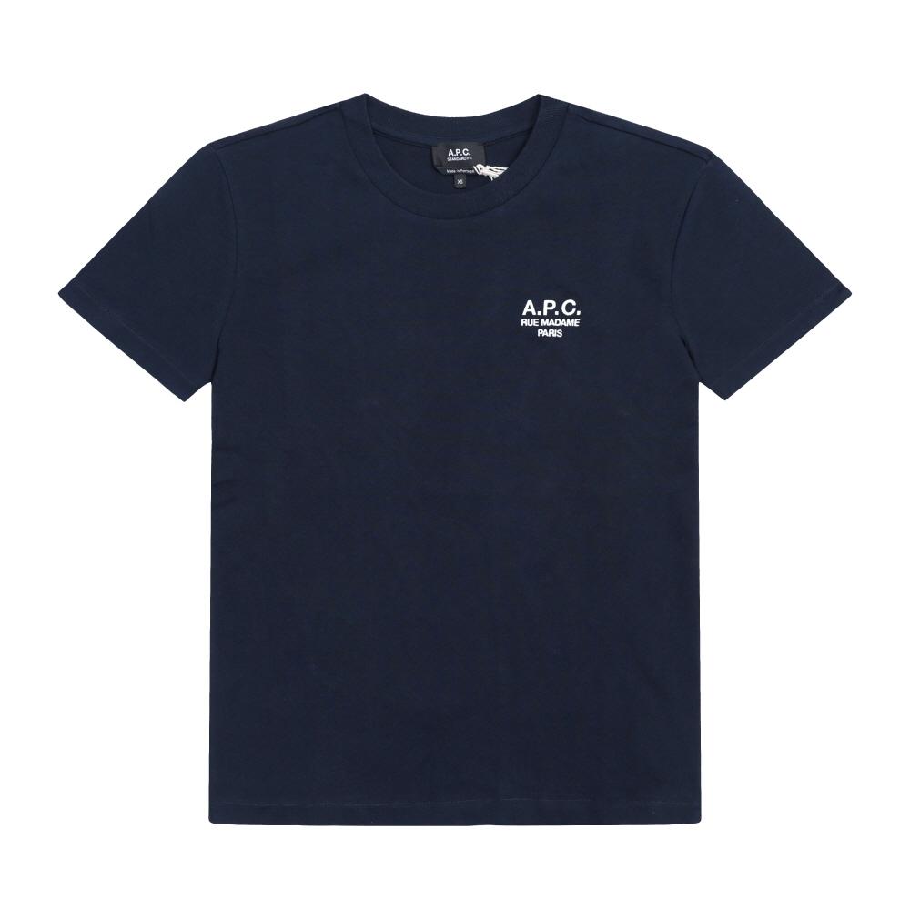 A.p.c. T shirT sTandard Tiq Dark Navy Ecru Cohbu M26388