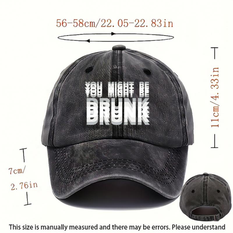 Pc Brunk Printed Hat Hats for Men Baseball Hat for Women Baseball Caps Breathable Caps Adjustable DAD Hats Suitable for O