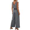 Women's Jumpsuit, Color, Casual And Loose, Vintage Jumpsuit With Pockets