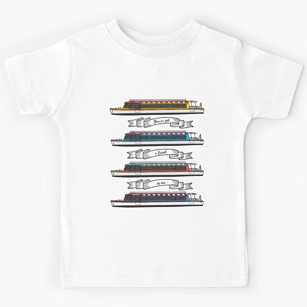 Friendship Boats Kids T-Shirt 110