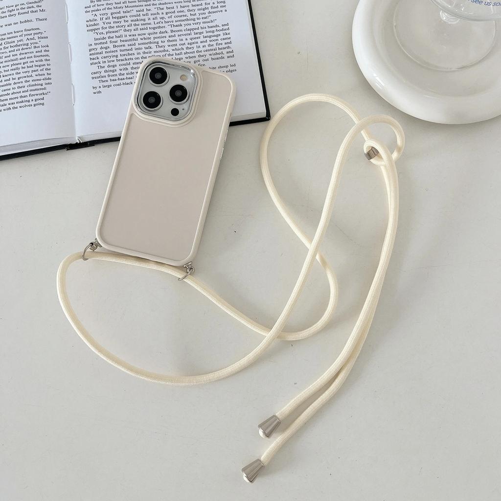Luxury Crossbody Necklace Lanyard Phone Case For iPhone 15 14 13 12 11 Pro Max X XS XR 7 8 Plus SE   Strap Cord Cover