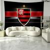 CR Flamengo Wall Tapestry Aesthetic Wall Hanging Printed Fabric Blanket Decorative Tapestries for Bedroom Living Room Home Decor