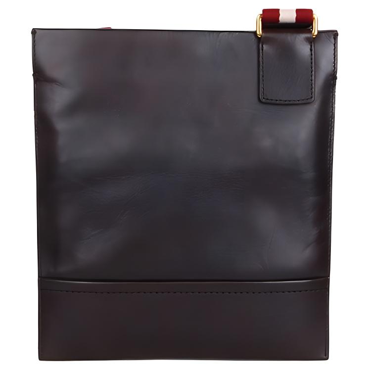 Bally Fashion Leather Crossbody Shoulder Bag Men Bags Brown TANIT-261