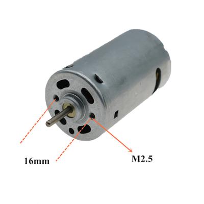 390 High Torque Motor DC Motor 12V Micro Engine 13000RPM Metal High-Speed Strong Magnetic Carbon Brush Motor