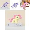 Charming Colorful Plush Pony Keychain Stuffed Animal Soft Doll For Girls Bags