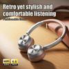 New Original LE600 Head Mounted Wireless Earphones 6.0 Bluetooth Headphone HIFI Stereo Game Music Noise Cancelling Sport Retro Style Earbuds