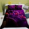 Five Nights Duvet Case Game FNAF 3D Printed Duvet Case Pillowcase Bedding Set Twin Full Queen King Size for Bedroom Decor