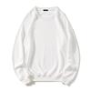 Men's Trendy Solid Color Round Neck Sweatshirt - Casual, Versatile, Loose Fit, Micro Drop Shoulder, Pullover for Spring & Autumn
