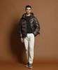 Panicale Brown Lightweight Duck Down Padded Jacket