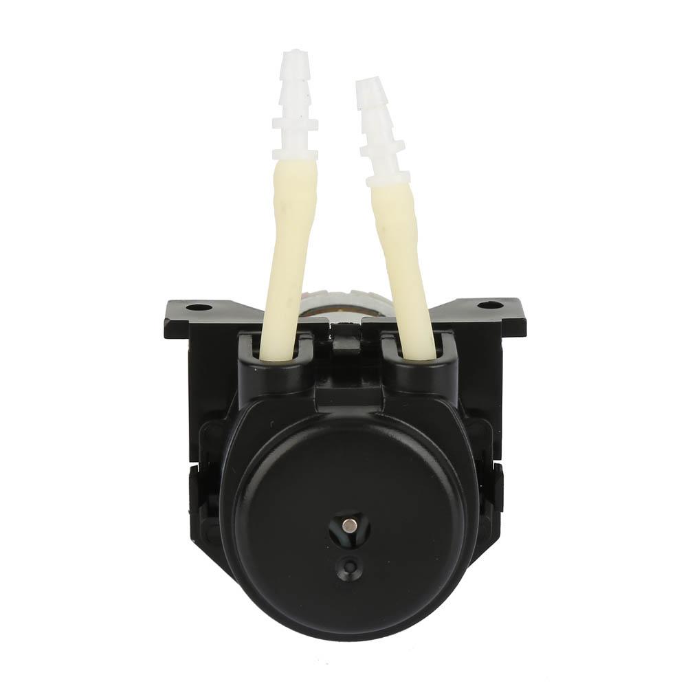 D-2 2*4mm 12V Peristaltische Flüssigkeitspumpe Dosierpumpe für Laboranalyse(Grün)