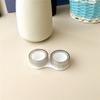 Double Layer Contact Lenses Storage Box With Secure Seal Lightweight ABS Storage Box For Outdoor Travel