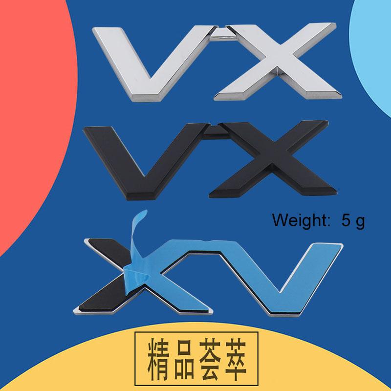 3D Premium ABS TX TX.L VX VX.L Aufkleber Heckstoßstange Plakette Auto Heckklappenemblem Zubehör Außendekoration