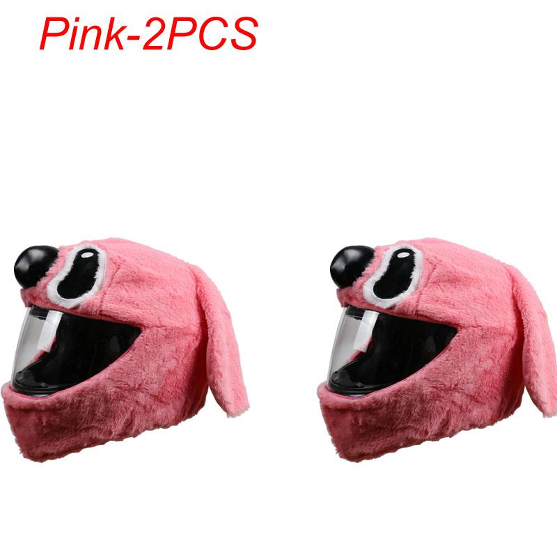 Motorcycle Helmet Cartoons Plush Helmet Protective Cover Helmet Full Face Covers For Outdoor Fun Personalized Helmets Christmas