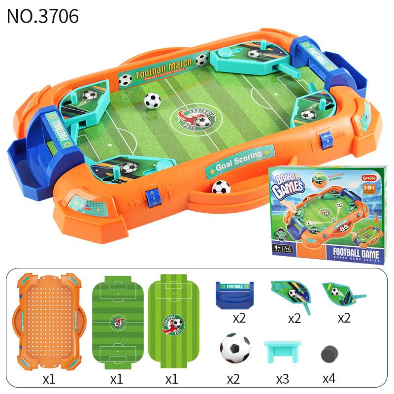 Childrens Sports Table Game With Abs Plastic Material For Dual Basketball And Soccer Fun