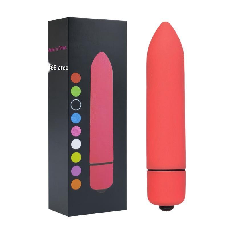10-Frequency Pointed Bullet Vibrator for Women - Single-Frequency Massager for Mood Enhancement
