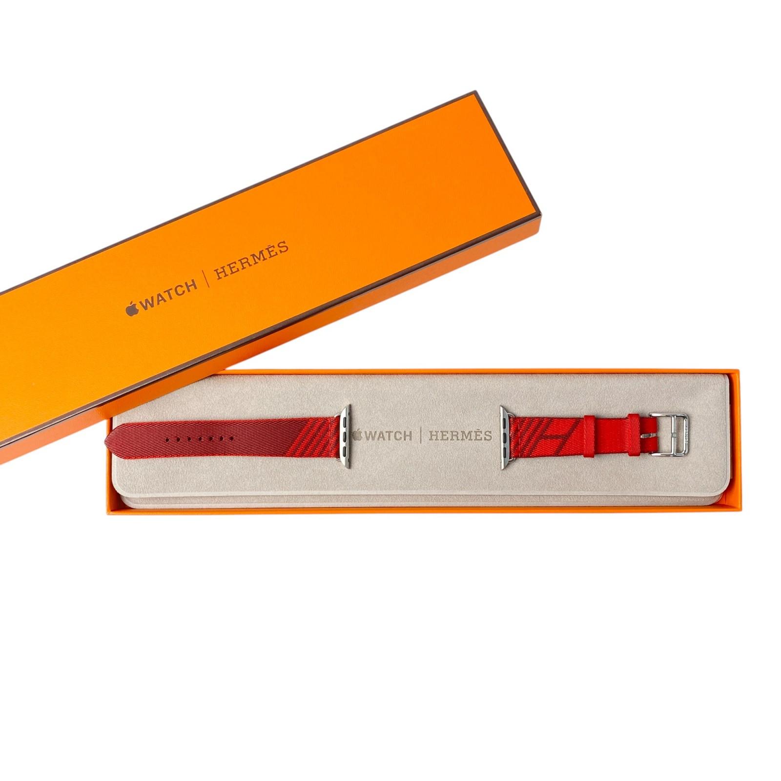 

Used HERMESOther accessories Red series canvas Women