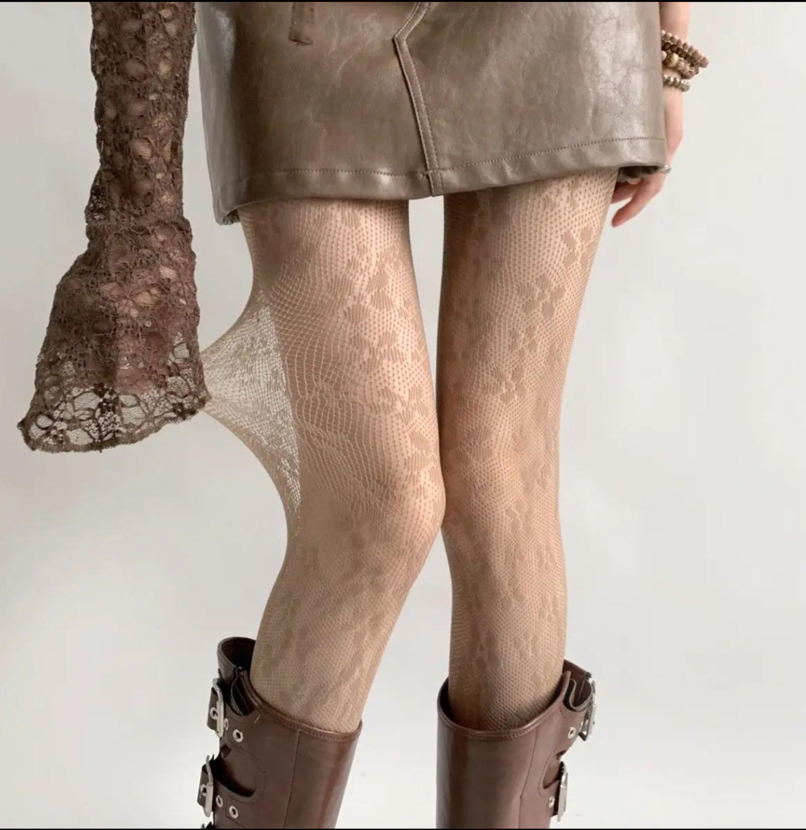 

Жіночі сексуальні колготки з ажурною сіткою One Size