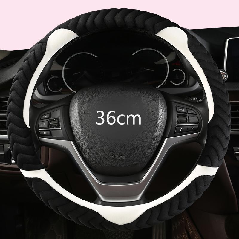 D/O Form 36cm Auto Lenkradbezug Plüsch für Honda Civic Ciimo Jade SUZUKI Alto LINGYANG NISSAN Juke Toyota Aqua Prius