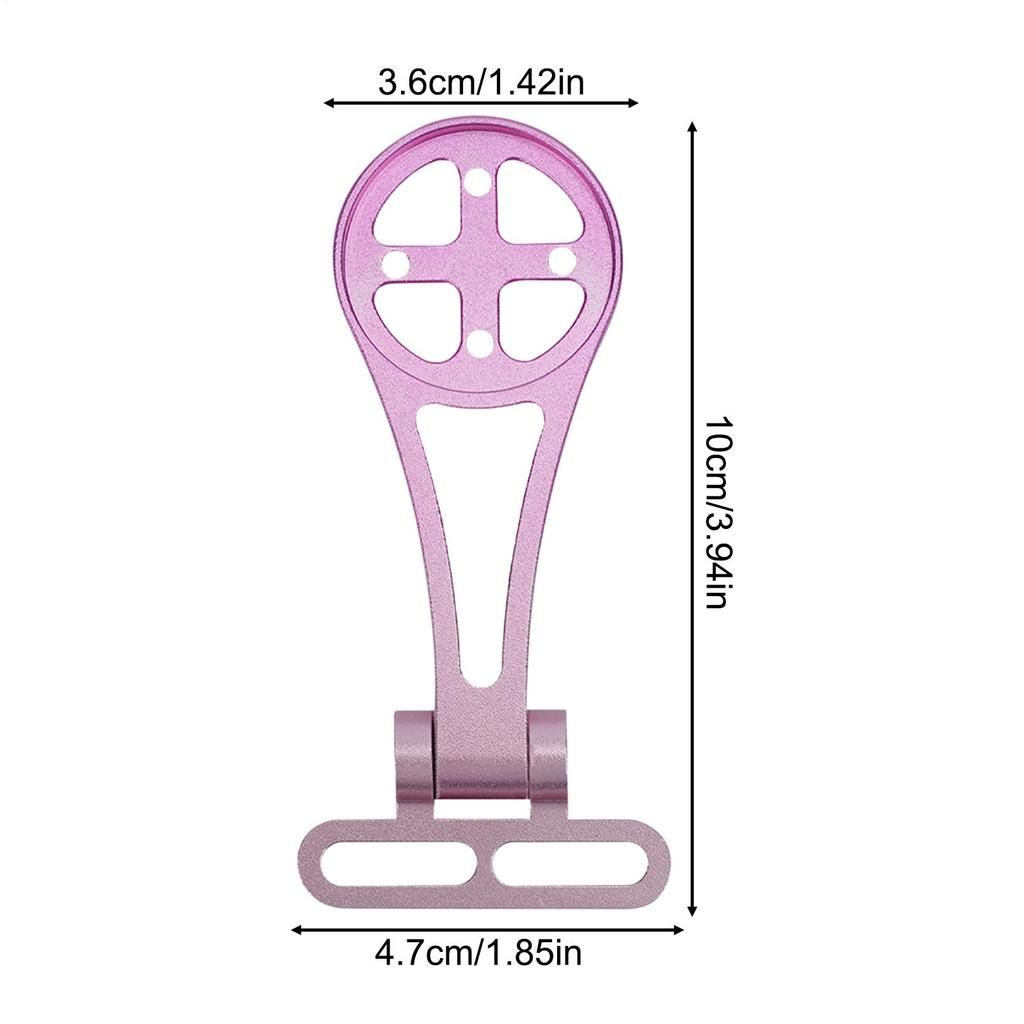 Bicycle Computer Extension Bracket Aluminium Alloy Gradient Color Adjustable Speedometer Holder Outdoor Cycling Accessories