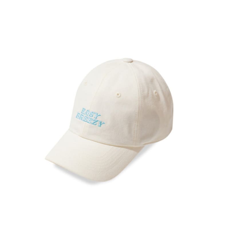 Very Easy-Breezy Ballcap (Ivory)
